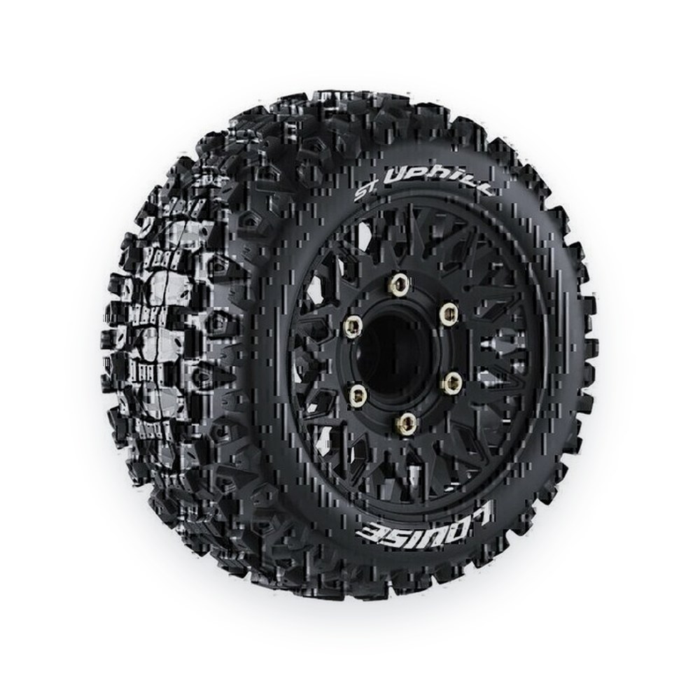 Louise RC St-Uphill Soft 1:10 Stadium Truck Tires, 0 & 1/2 Offset, 12, 14 & 17mm
