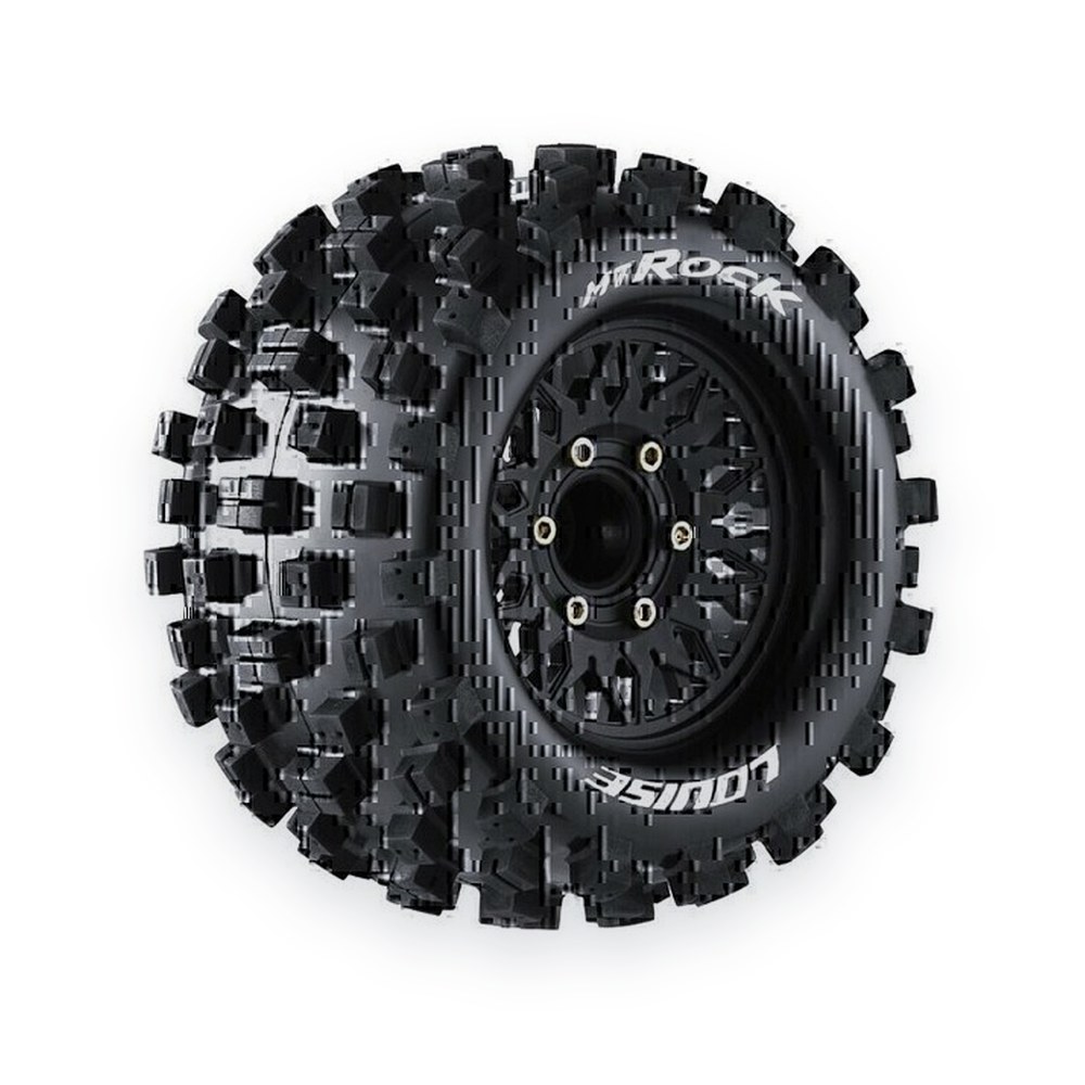 Louise RC Mt-Rock Soft 1:10 MT Tires, 0 & 1/2 Offset, 12mm, 14mm, 17mm