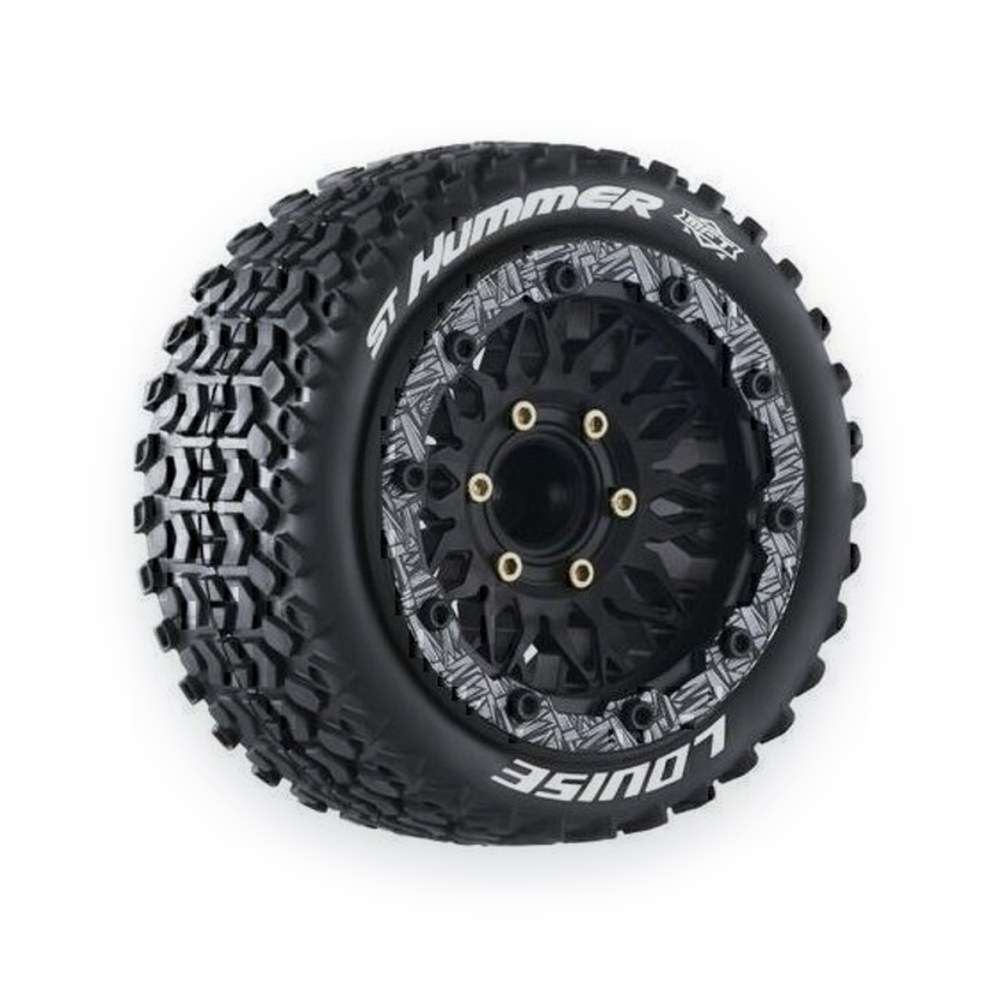 Louise RC 1:10 Stadium Truck Mft St-Hummer Soft Tires, 0 & 1/2 Offset, 12 14 17mm