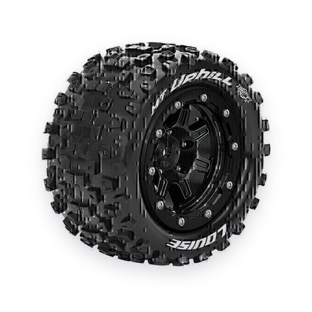Louise RC 1:10 Monster Truck Mft Mt-Uphill Tires, 1/2 Offset, 17mm Hex Soft