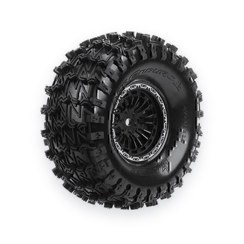 Louise RC 1.9 Crawler Cr-Enduro Tires, Super Soft, 12mm Hex, Mounted (2)