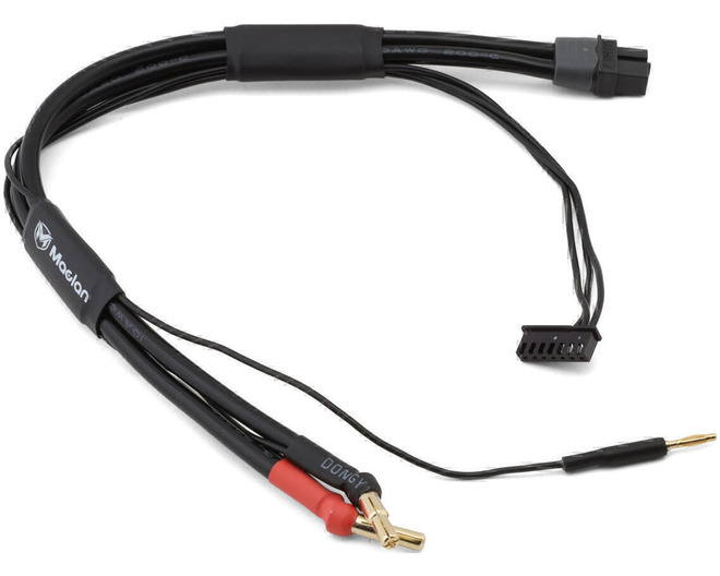 2s 4/5mm Bullet Charge Cable W/Xt60h Connector (30cm) (10awg)