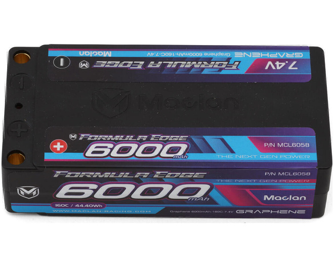 Formula Edge 2s 160c Shorty LiPo Battery (7.4v/6000mah)