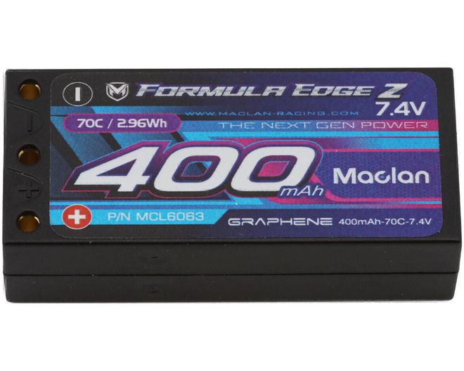 Formula Edge Z 2s 70c Micro LiPo Battery (7.4v/400mah)