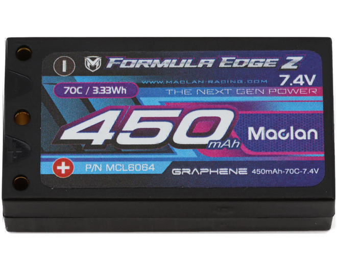 Formula Edge Z 2s 70c Micro LiPo Battery (7.4v/450mah)