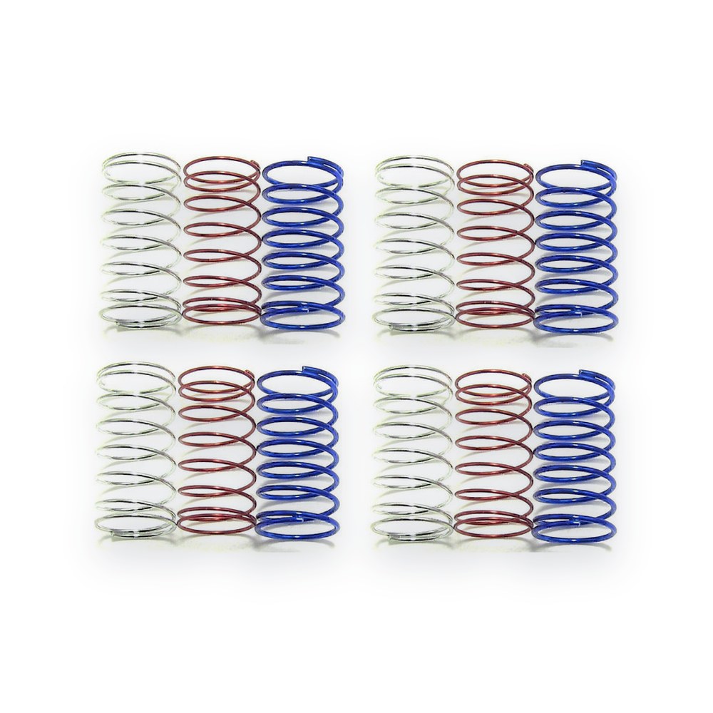Hot Racing Losi 1/24 Micro Shock Springs, Linear Rate, Set of 3
