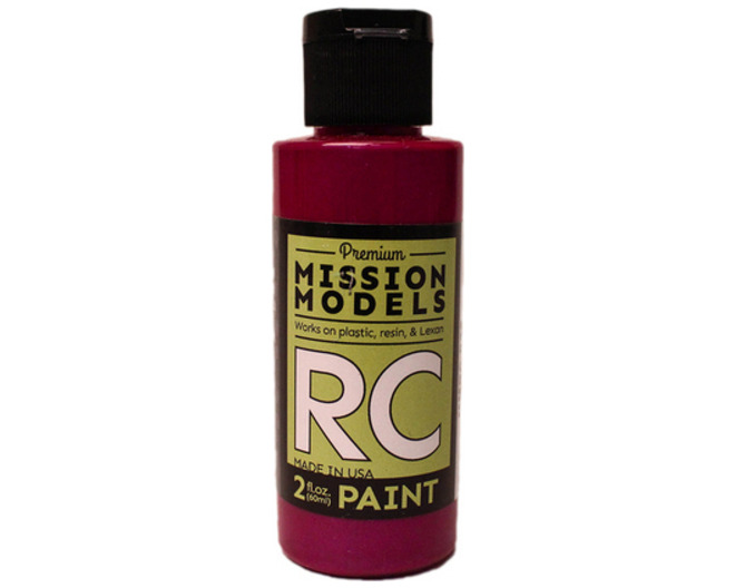 Iridescent Candy Red Water-Based RC Airbrush Paint 2oz