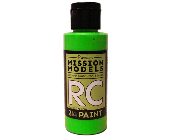 Fluorescent Racing Green Water-Based Rc Airbrush Paint 2oz
