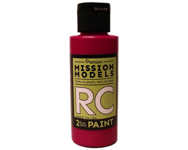 Translucent Pink Water-Based Rc Airbrush Paint 2oz