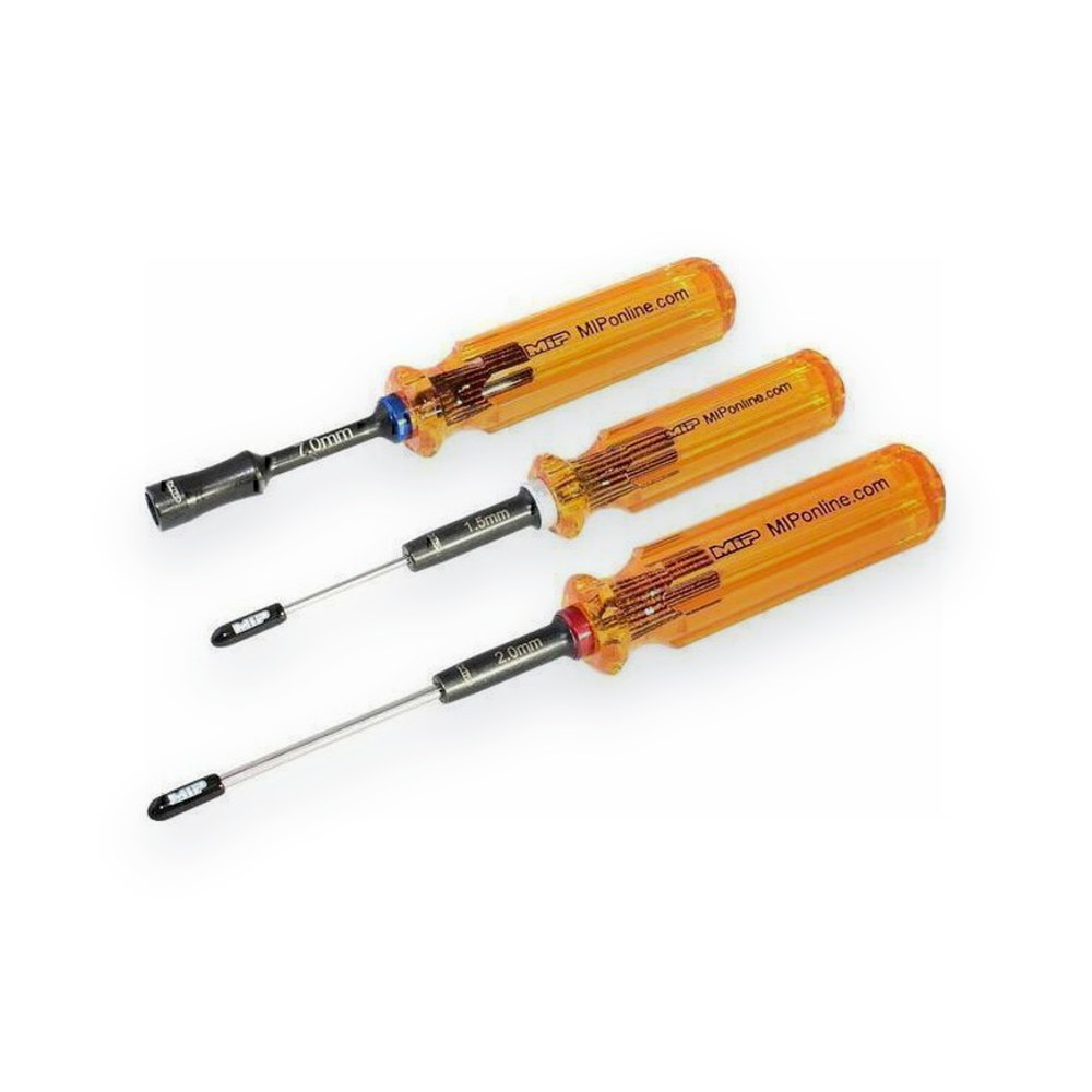 MIP Gen 2 Wrench Set: 1.5mm and 2.0mm Hex Wrench plus 7.0mm Nut Driver