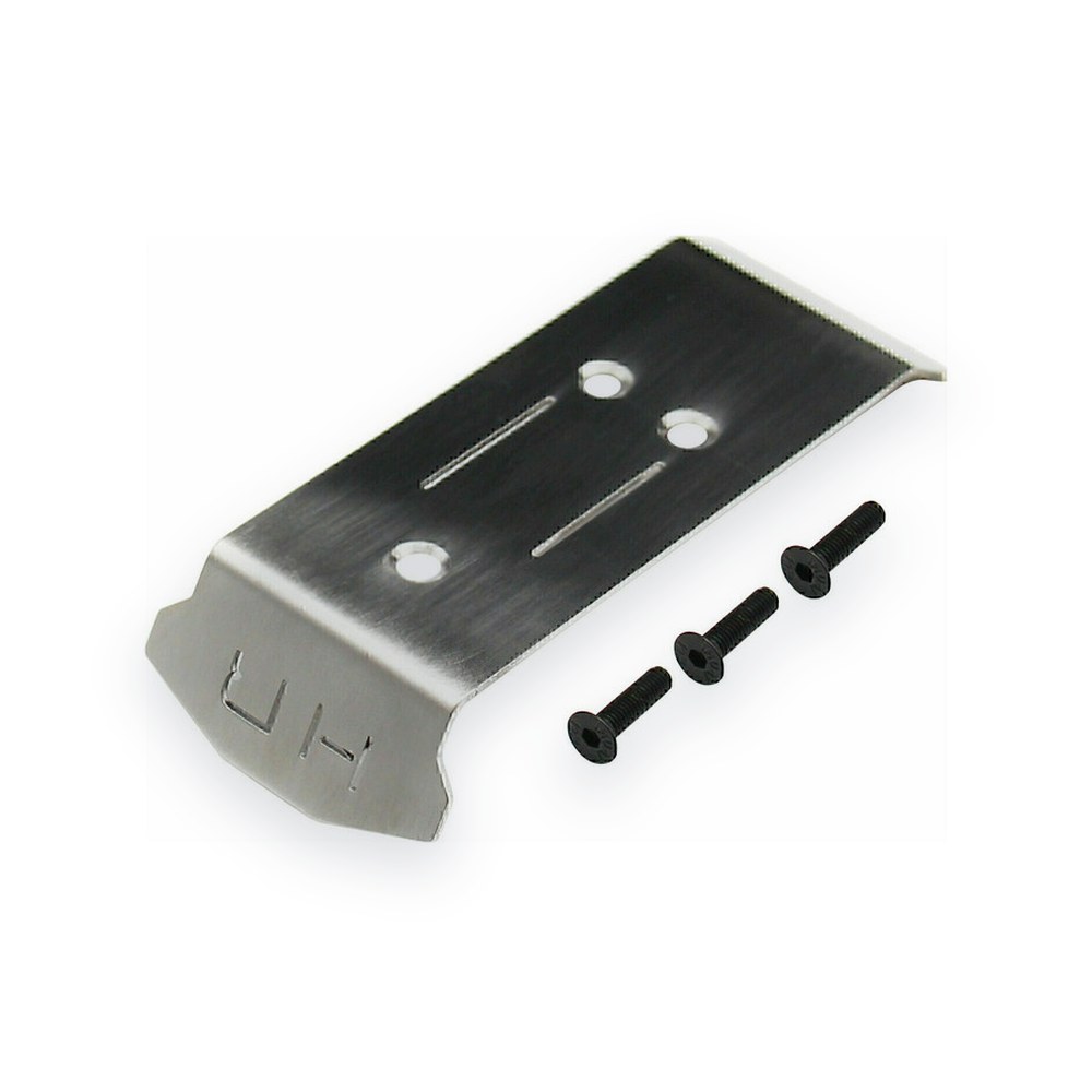 Hot Racing Mini Maxx Stainless Steel Rear Skid