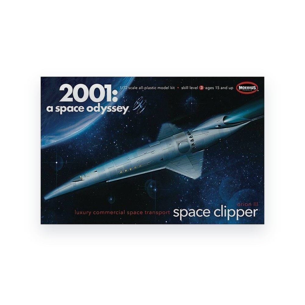 Moebius Models Orion III Space Clipper, 1/72 Scale