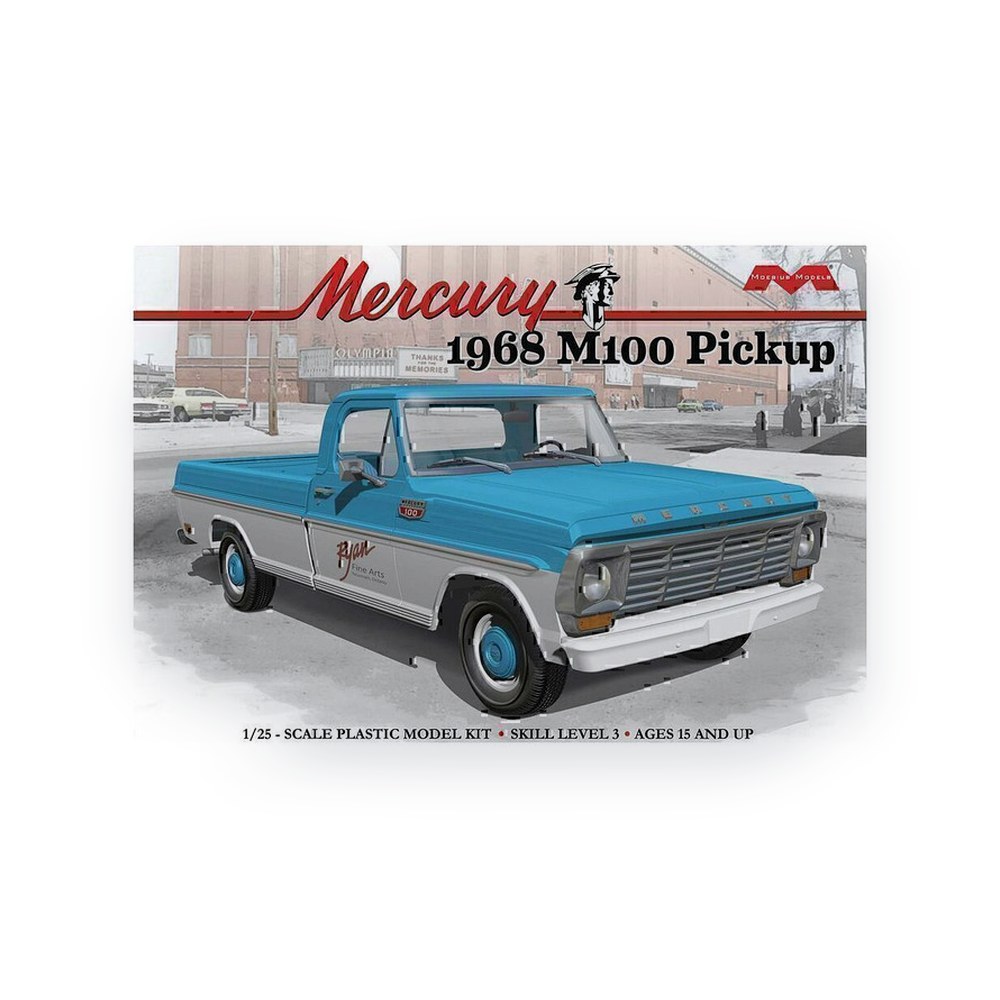 Moebius Models 1968 Mercury M100 Pickup