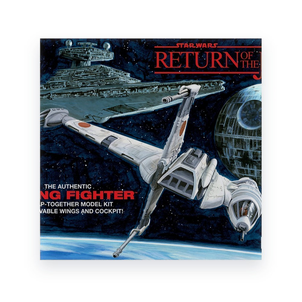 MPC Star Wars B-Wing Fighter, 1/144, Snap