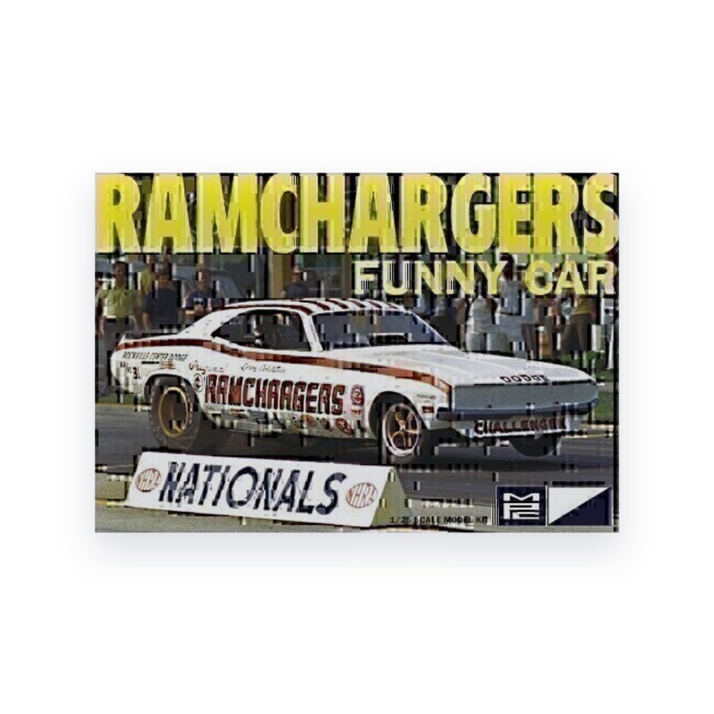 MPC Ramchargers D0dge Challenger Funny Car, 1/25