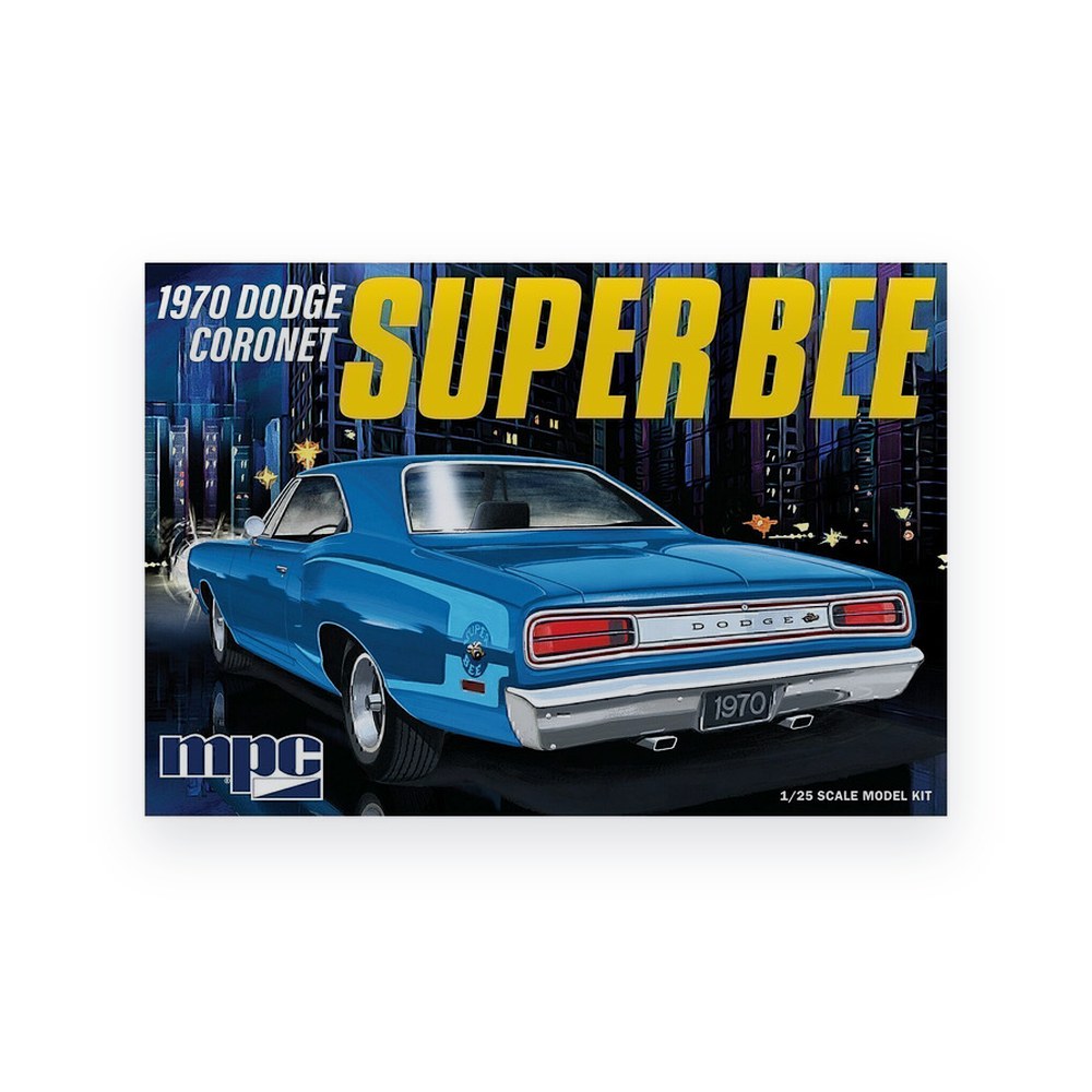MPC 1970 D0dge Coronet Super Bee, 1:25 Plastic Model Kit