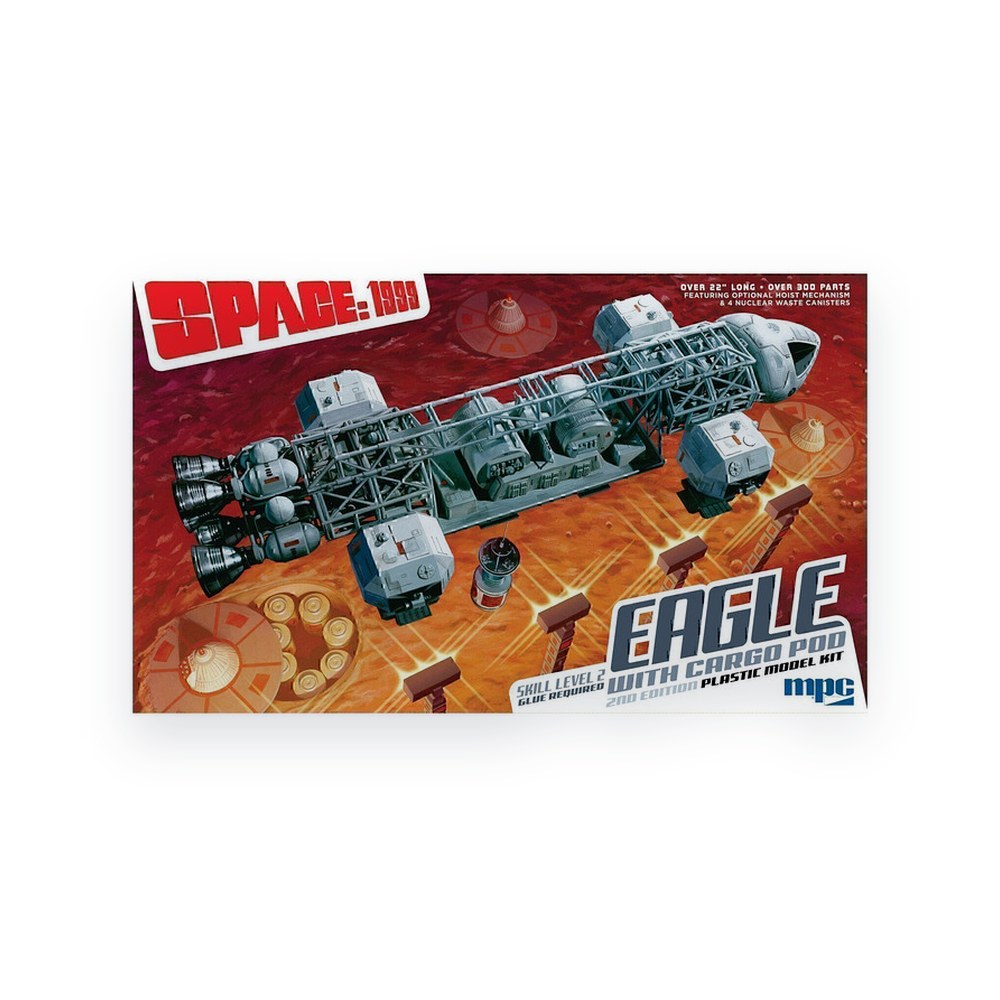 MPC Space 1999 Eagle 22 with Cargo Pod, 1/48