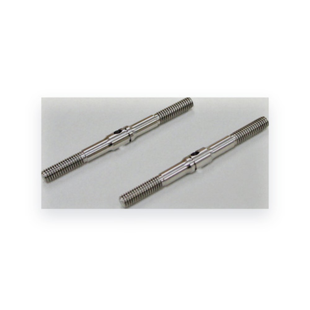 Mugen Seiki X7 Titanium Steering Tie Rod, 52mm, Qty 2