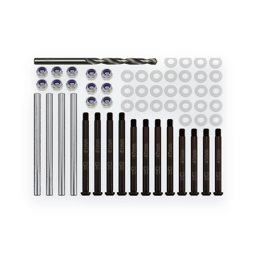 Hot Racing Maxx Hardened S2 Steel Hinge-Pin, (16)