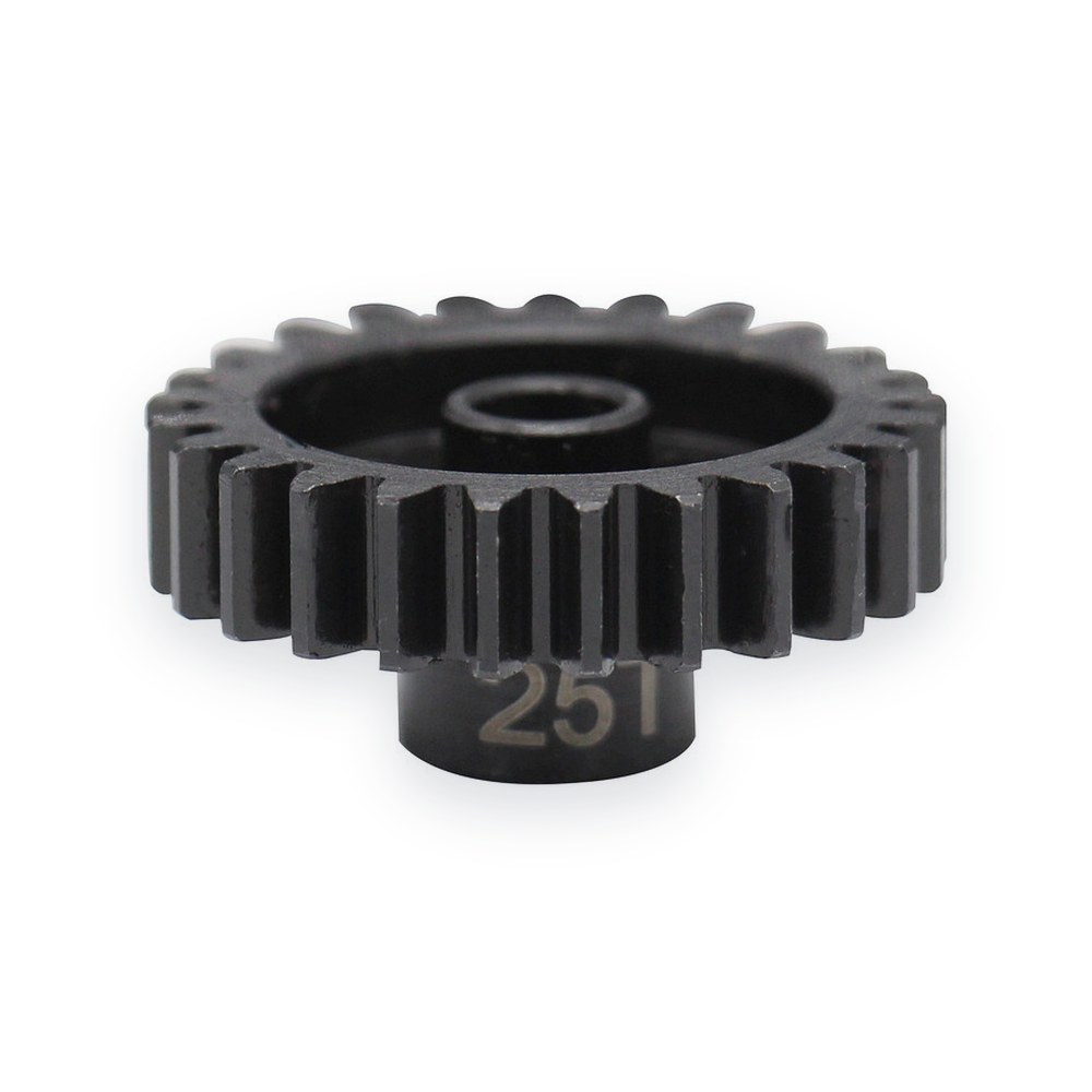 Hot Racing 25t Pinion Gear, Steel, Mod 1, 5mm