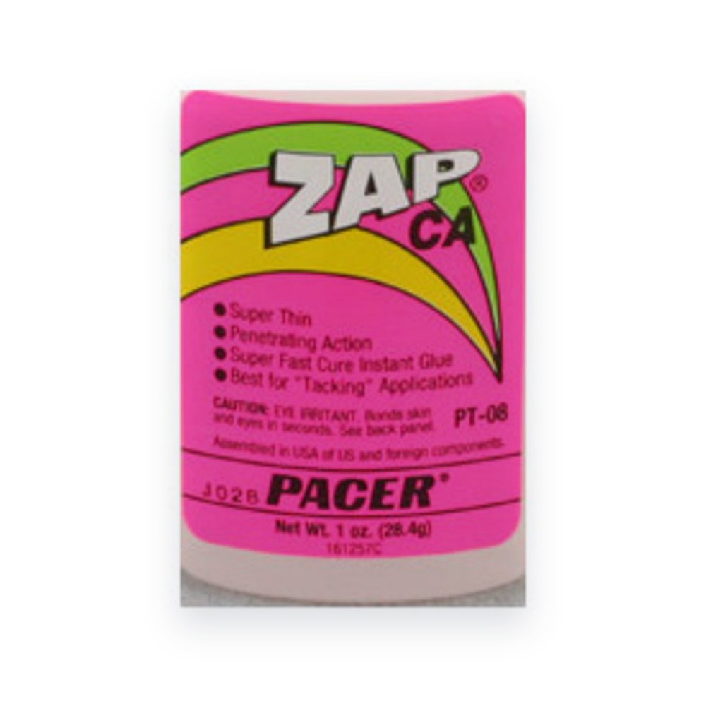 Pacer Technology Zap CA Glue, 1 oz