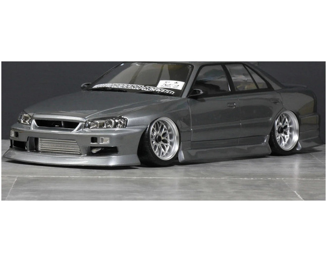 1/10 Nissan Skyline Er34 Sedan Drift Body Set (Clear) (257-260mm)