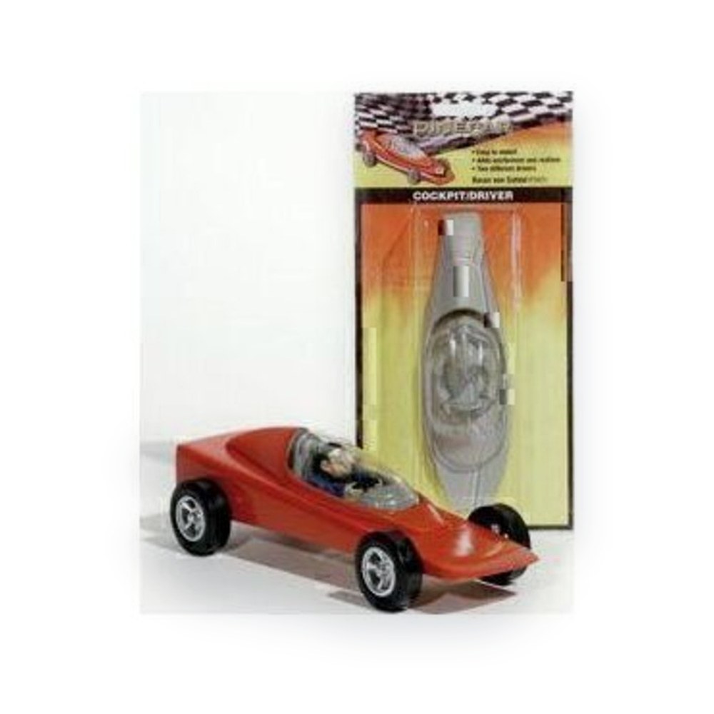 Pinecar Baron Von Gofast Cockpit and Driver
