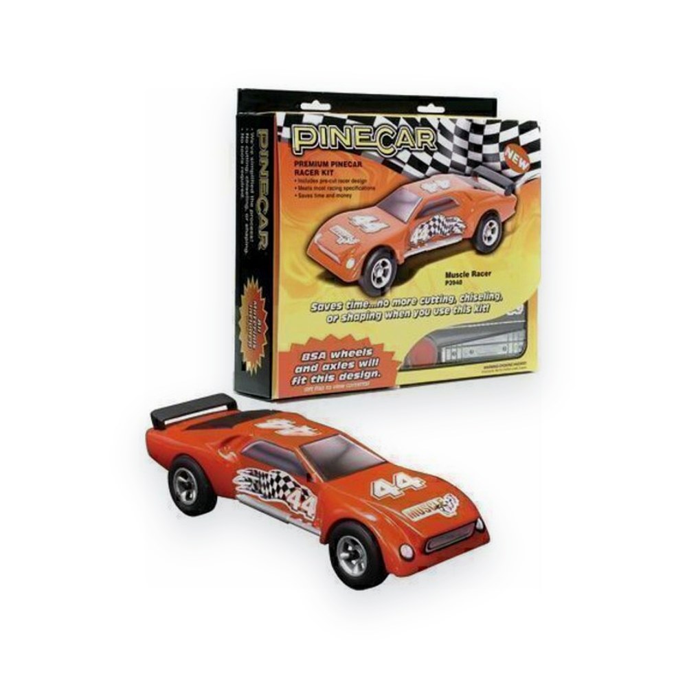 Pinecar Premium Car Kit, Muscle Racer