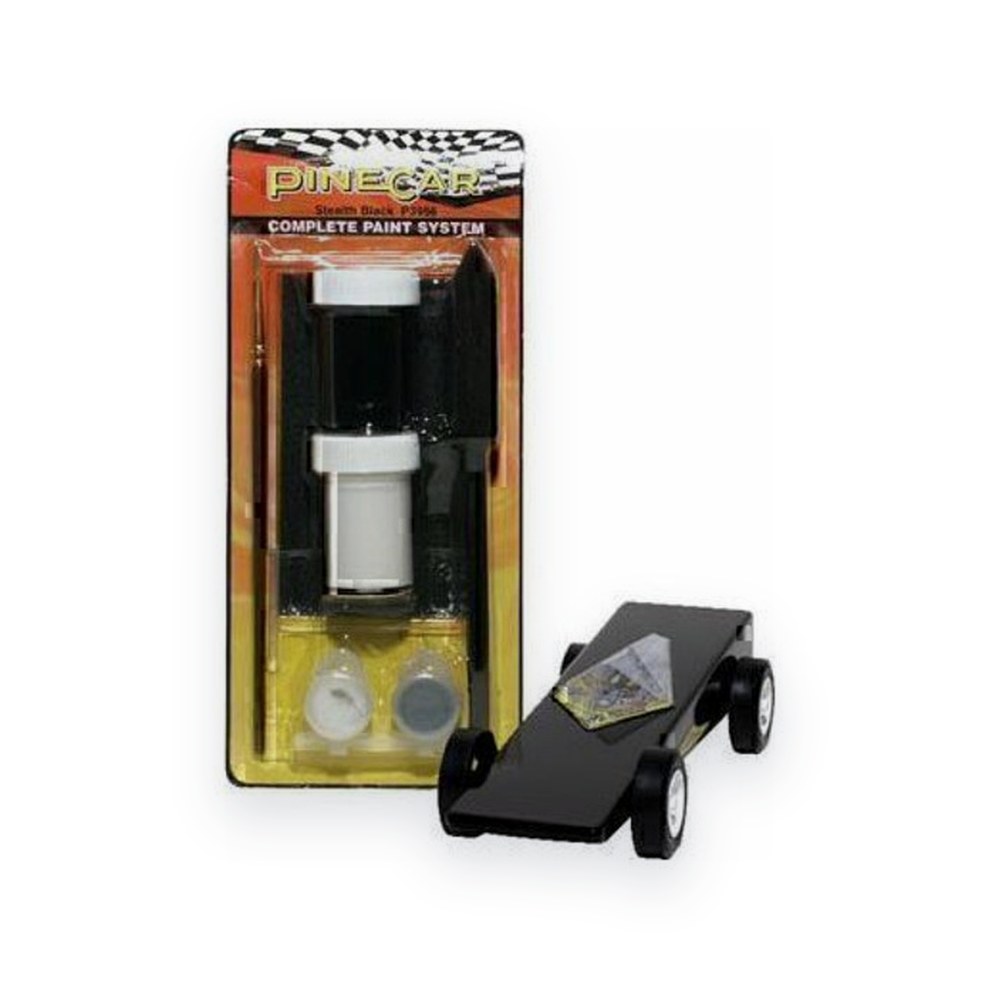 Pinecar Complete Paint System, Black