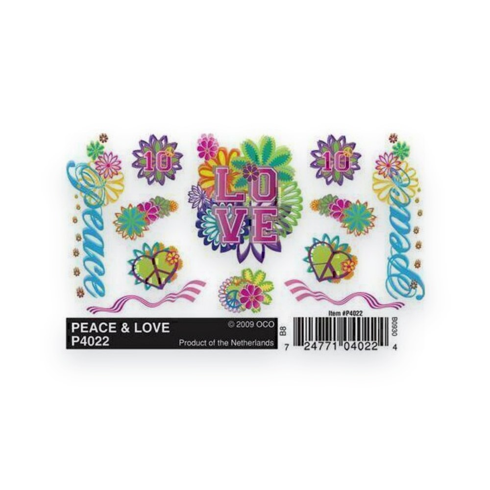 Pinecar Dry Transfer Decals, Love