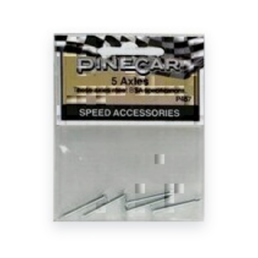 Pinecar Nail Axles, 5-Pack
