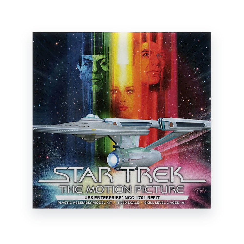Polar Lights 1/350 Star Trek U.S.S. Enterprise Refit, Plastic Model Kit