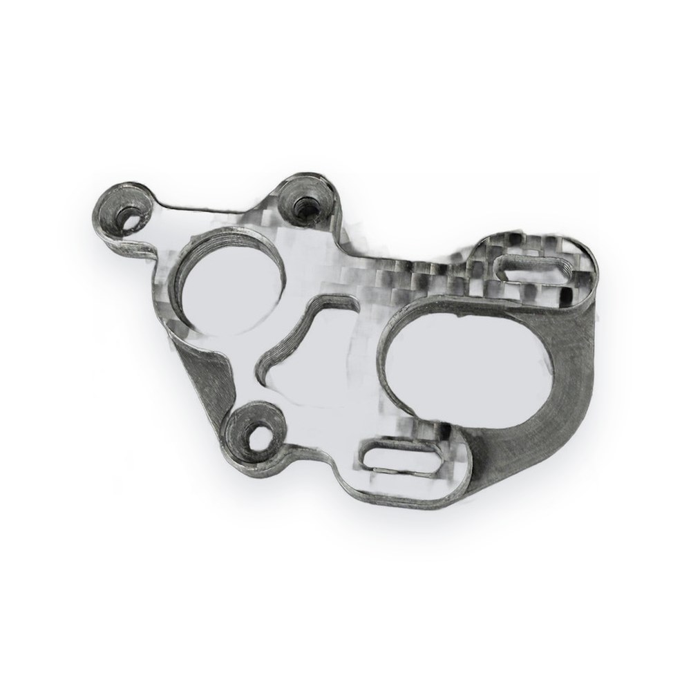 R1Wurks Motor Mount for R1B, Carbon 3K Plain Weave