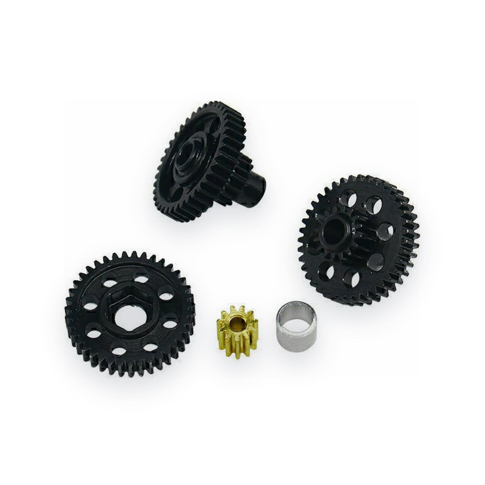 Hot Racing Ascent 18 Steel Gear Set, Ultra Low Range 20.5:1