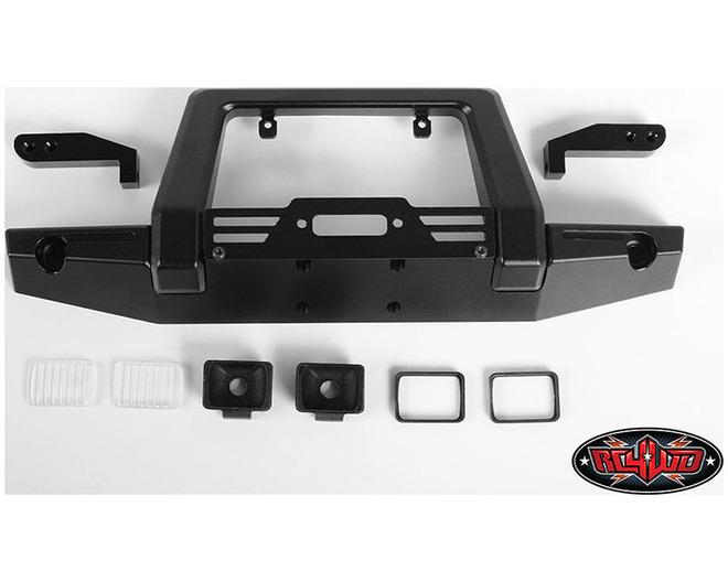 Pawn Metal Front Bumper w/Lights for TRA TRX-4