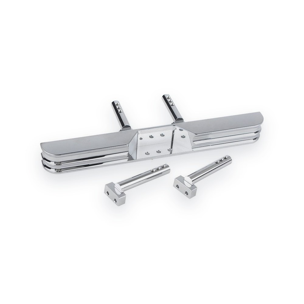 RC4WD Toyota Pickup and 4runner Tough Armor Rear Step Bumper, Chrome