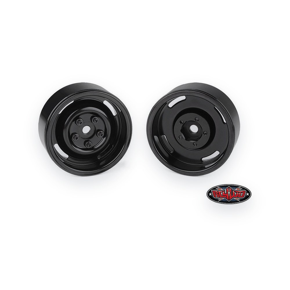 RC4WD Vintage Landies Beadlock Wheels, 1.9, Stamped Steel