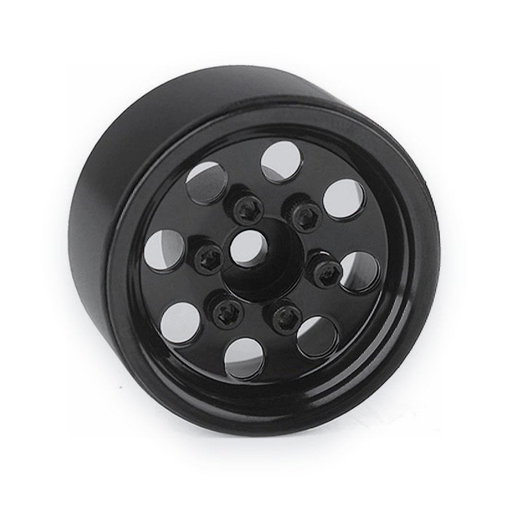 RC4WD Pro8 Stamped Steel Beadlock Wheels, 1.0, Black
