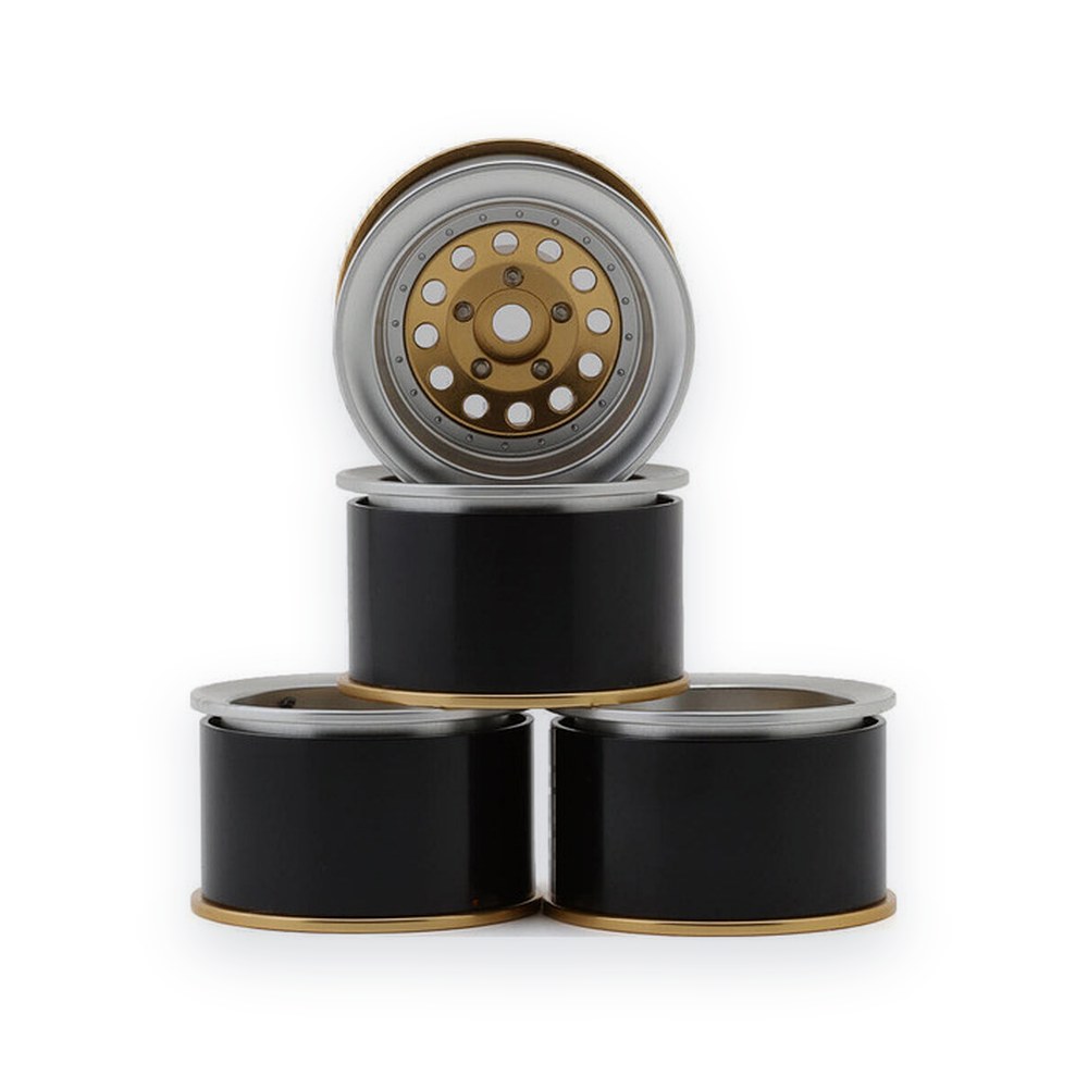 RC4WD Tempest Deep Dish Scale Crawler Bead-Lock Wheels, 1.55 Wide