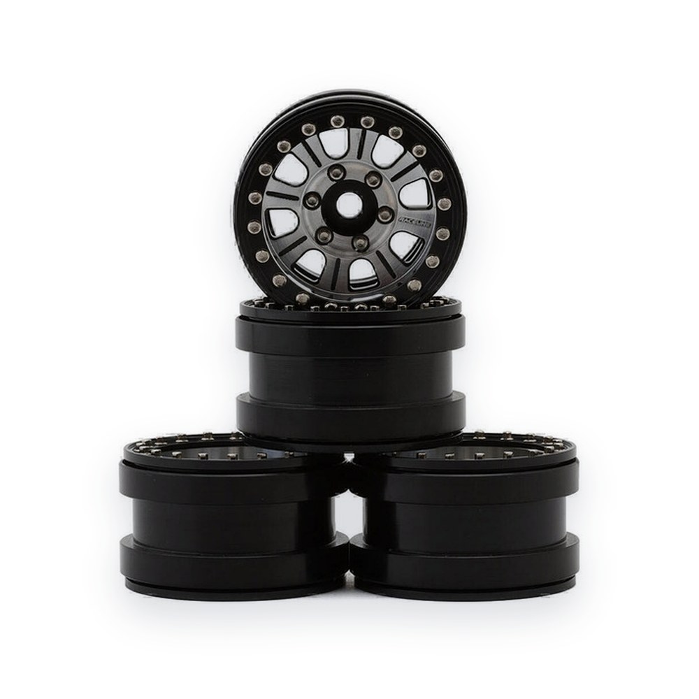 RC4WD Raceline Monster Deepdish Rock Crawler Beadlock Wheels, 1.7
