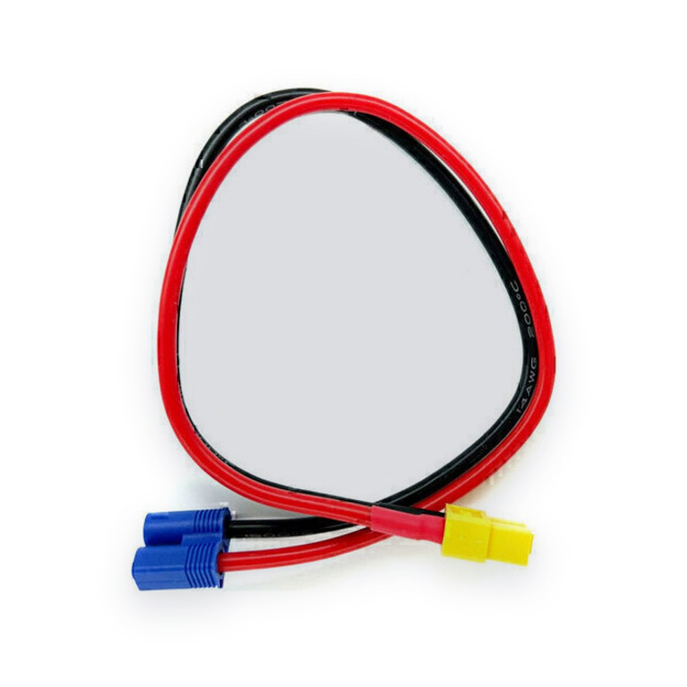 Racers Edge Charge Adapter, Ec3 Device to M Xt60, 300mm Wire