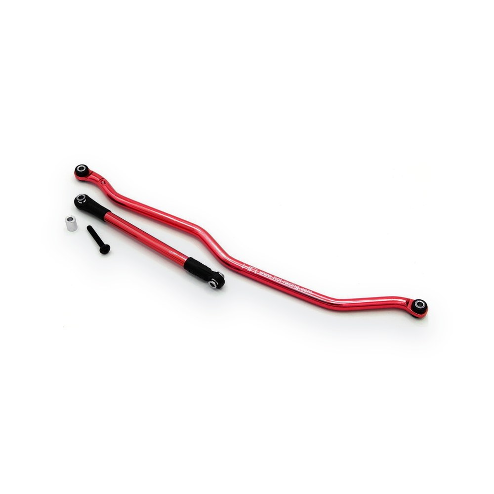 Hot Racing Wraith Deadbolt Red Aluminum Fix Link Steering Rod