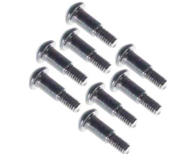 3.5x10.5 Shoulder Button Head Hex Machine Thread Screws (8pcs)