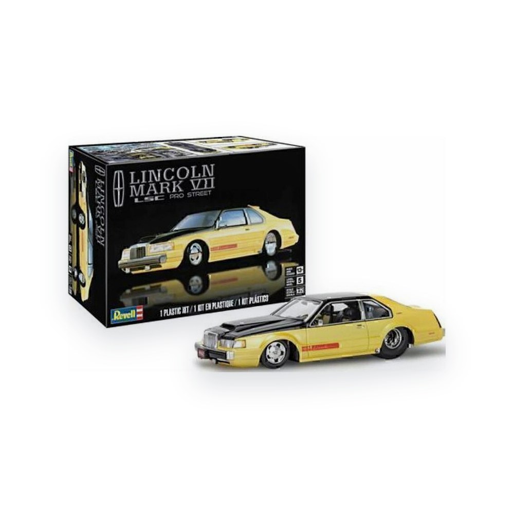 Revell 1/25 Lincoln Mark Vii Lsc, Pro Street, Plastic Model Kit