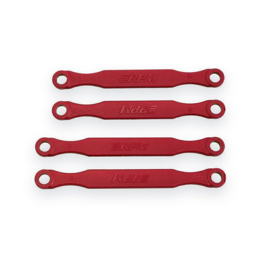 RPM R/C Products Traxxas 4x4 Bl2 Versions Camber Link Set, Red