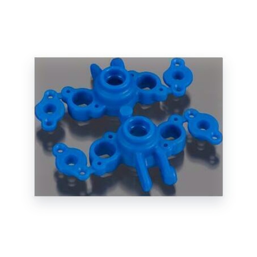 RPM R/C Products 1/16 EVR/SLH Axle Carriers, Blue