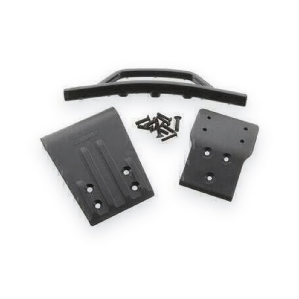 RPM R/C Products Slash 4x4 Front Bumper & Skid Plate, Black