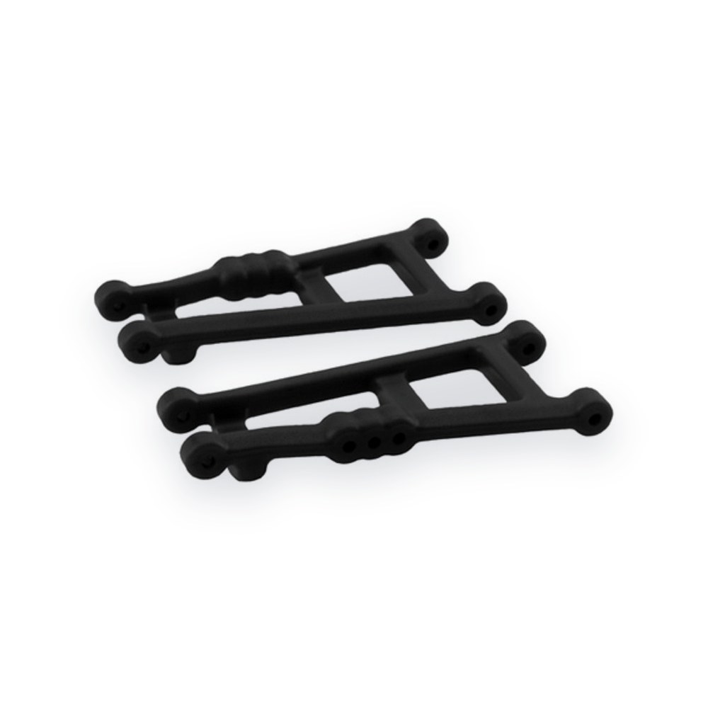 RPM R/C Products Electric Rustler/Stampede Rear A-Arms, Black (2)
