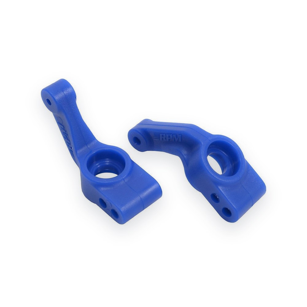 RPM R/C Products Slash 2WD/E-Rustler Rear Bearing Carriers, Blue