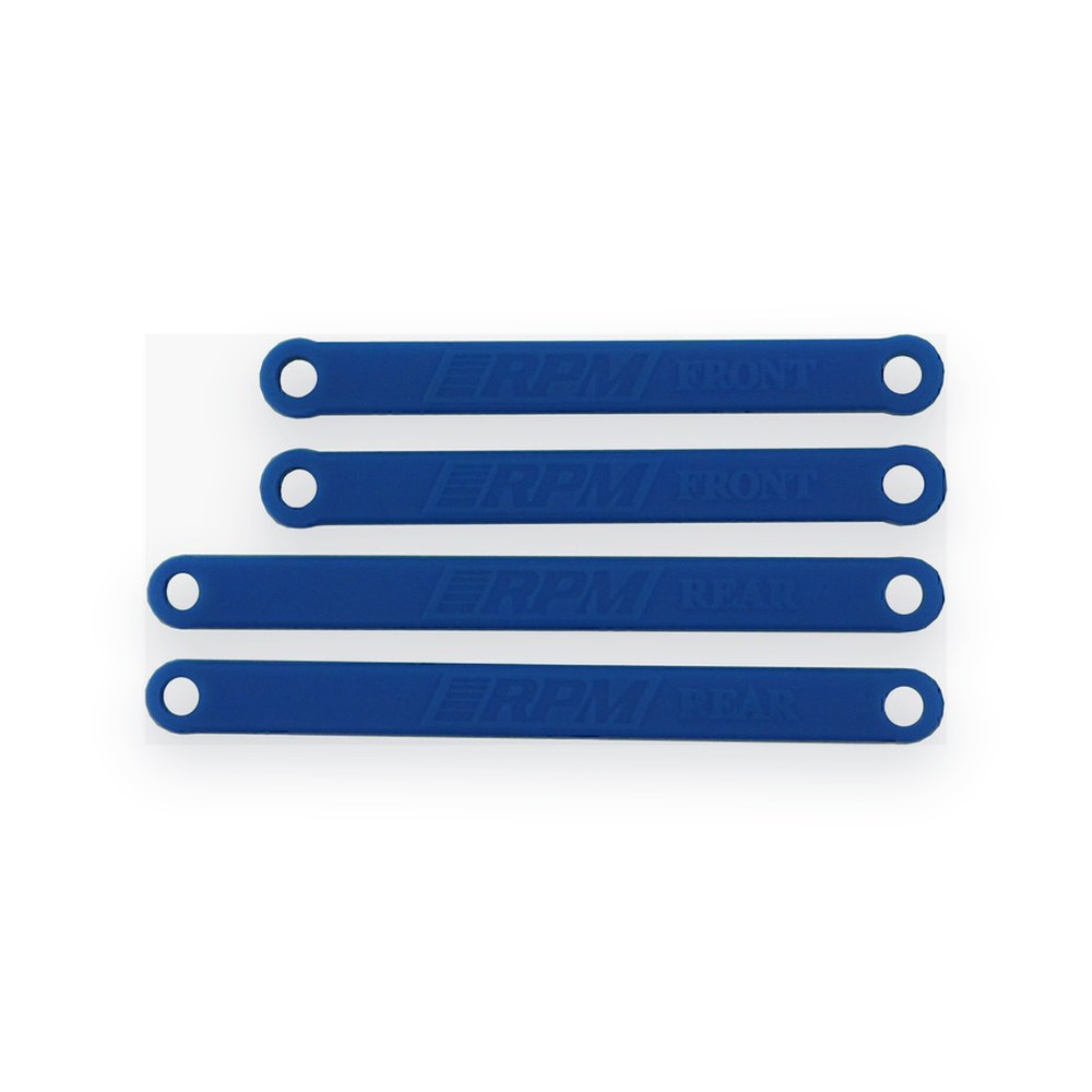 RPM E-Rustler/E-Stampede Molded Camber Links, Blue